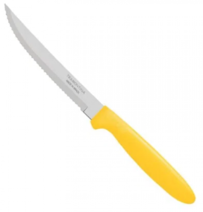 Cuchillo amarillo x12 IPANEMA Tramontina
