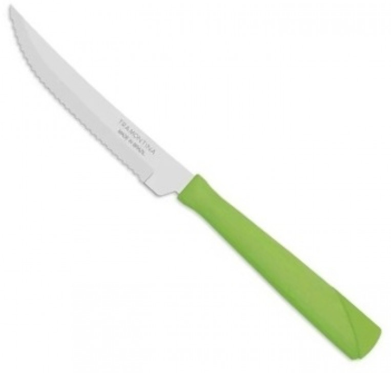 Cuchillo verde x12 NEW KOLOR Tramontina