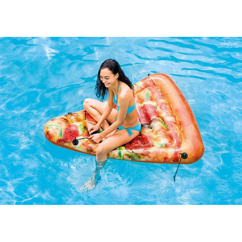 Salvavidas en forma de pizza  INTEX