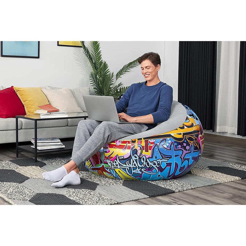 Sillon inflable Graffiti BESTWAY