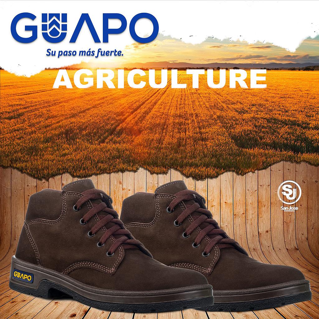 Bota Agriculture Marron c/ Cordon N° 41 GUAPO