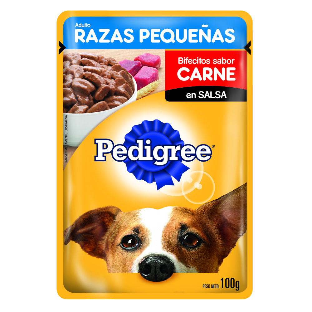 Purina p/ Perros Razas Pequeñas sachet 100 g carne PEDIGREE