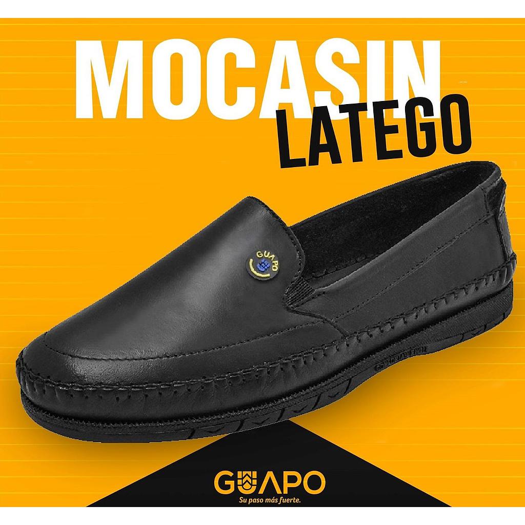 Mocasin Latego 900 Color Negro N° 38 GUAPO