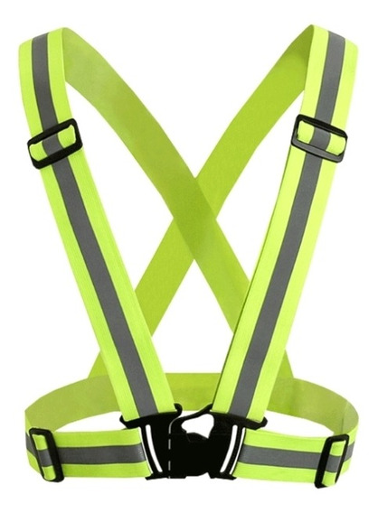 Cinturon Reflectivo Ajustable Verde FASCY