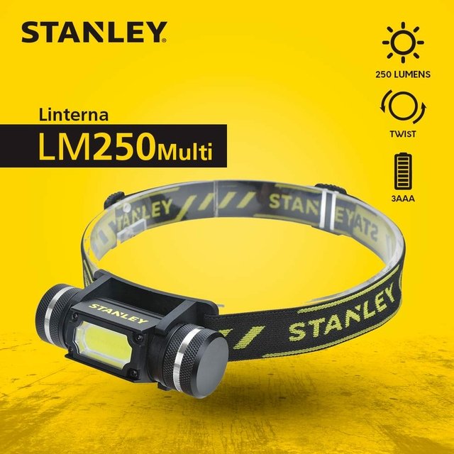 Linterna LED de Cabeza 250 LM STANLEY