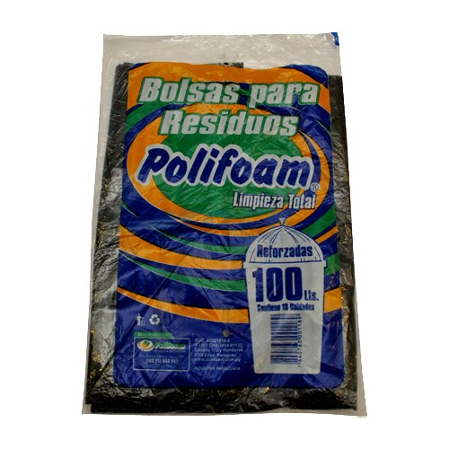 Bolsa de Residuos Reforzada 100L POLIFOAM