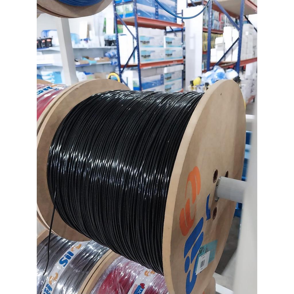 Cable multifilar negro 1mm SIL