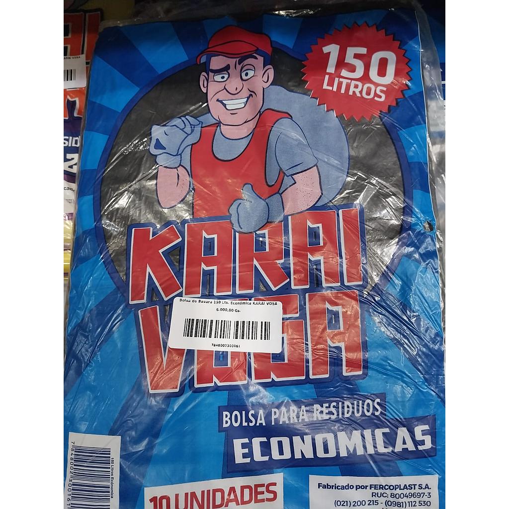 Bolsa de Basura 150 Lts. Económica KARAI VOSA