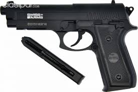 Pistola a Gas Co2 4,5mm SWISS ARMS