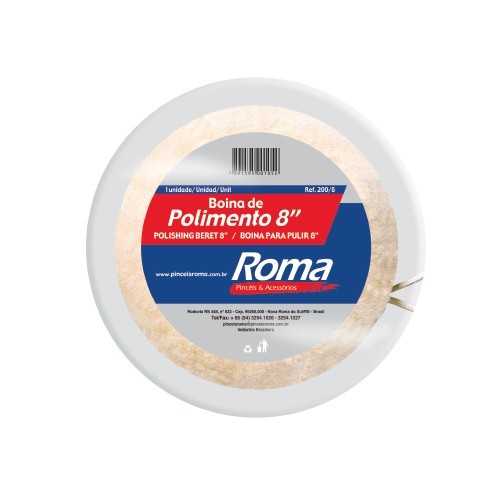 Boina p/Pulir 200-8`` ROMA