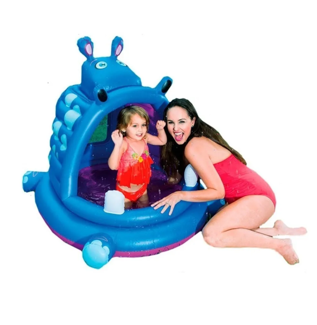 Flotador hipopótamo p/bebé BESTWAY
